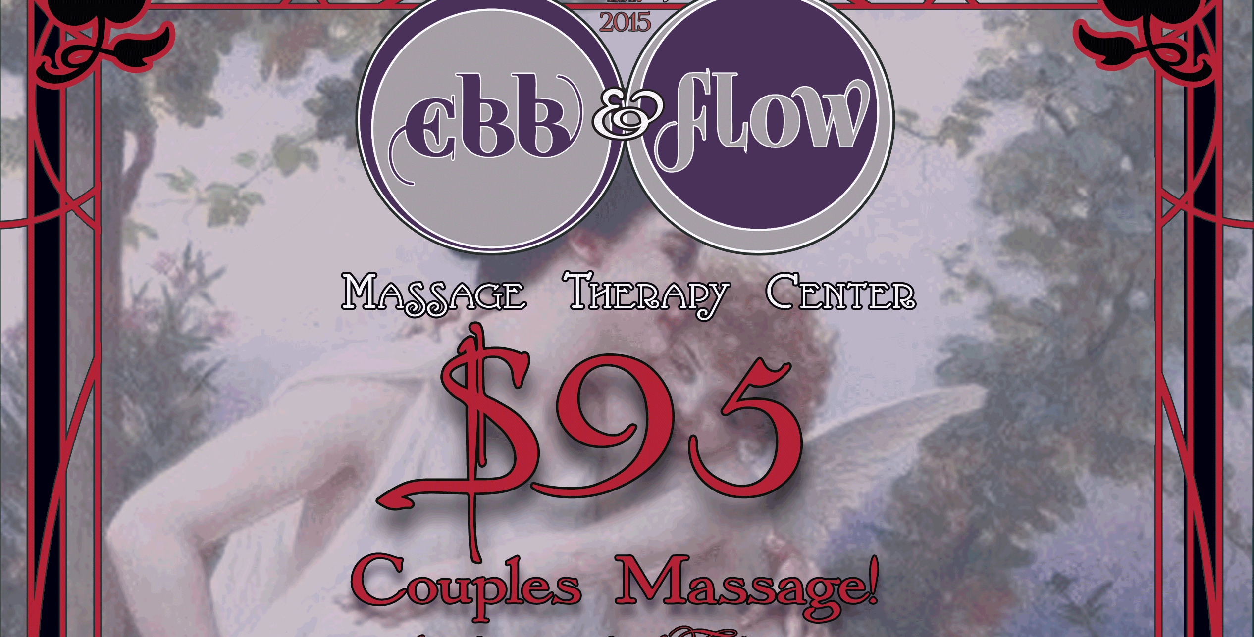 Ebb and Flow Valentines deal Ebb & Flow Massage
